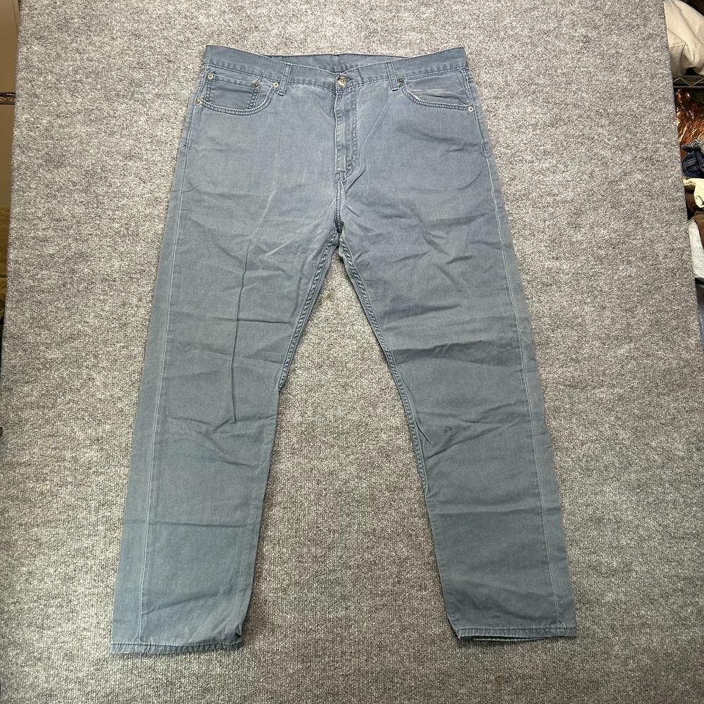 Levi's 508 Jeans Men's Blue Denim Pockets Mid Rise Classic Straight Fit - 38x30‎
